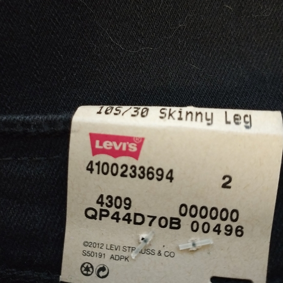 Levi's 512 Perfectly Slimming Skinny Leg - Picture 7 of 10